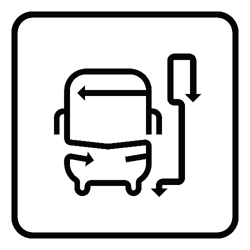 Obsluha zastávky Romanova linkami MHD 68 a 96