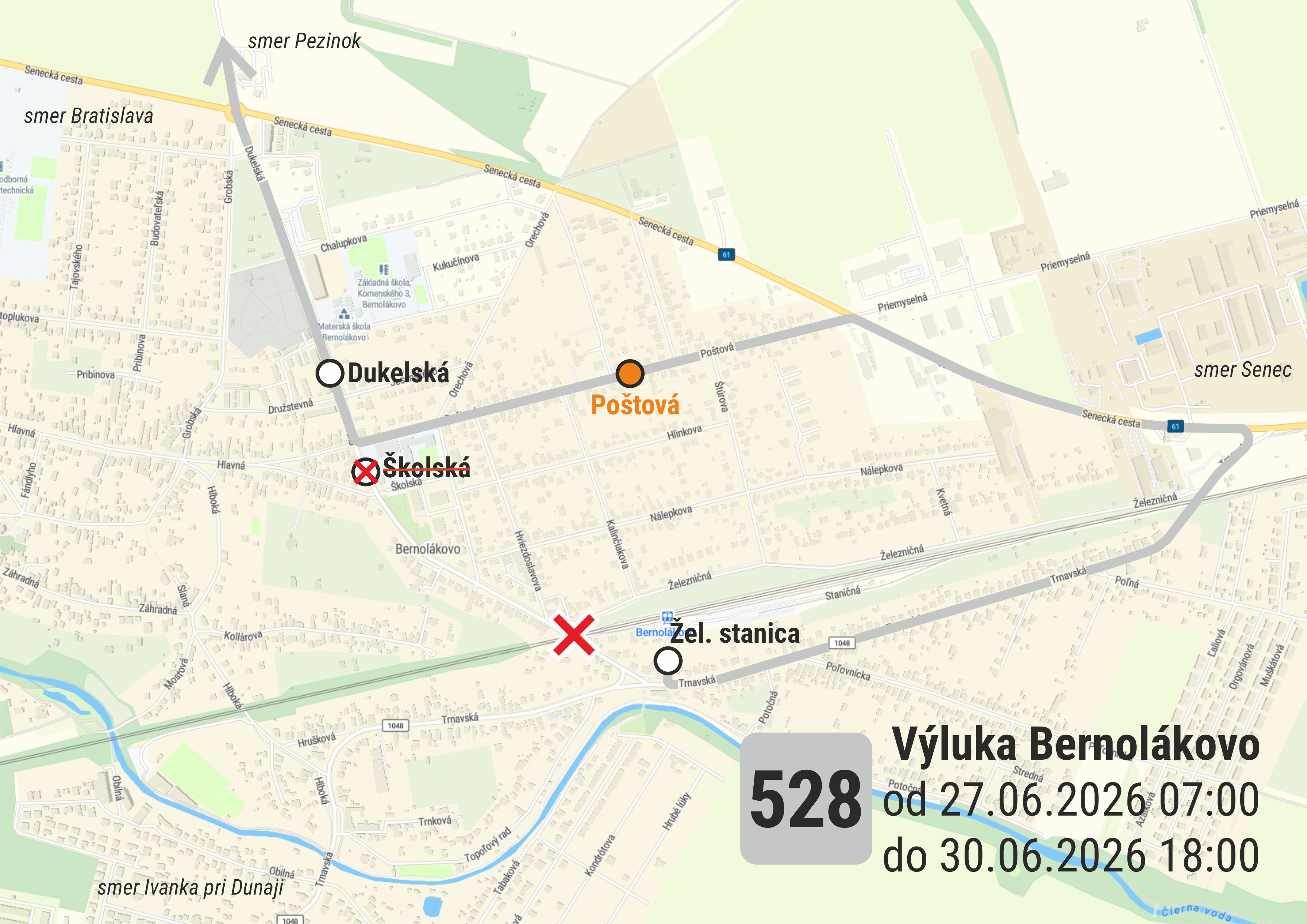 528_Výluka Bernolákovo